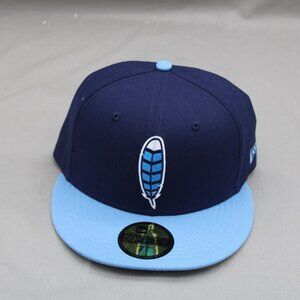 Blue Jay Feather Hat - Noble North Canada - Fitted 7 3/8